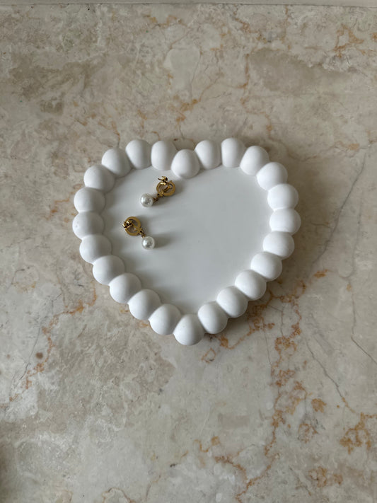 Bubble heart tray